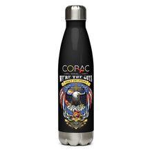 Load image into Gallery viewer, CORAC Stainless Steel Water Bottle (Black)