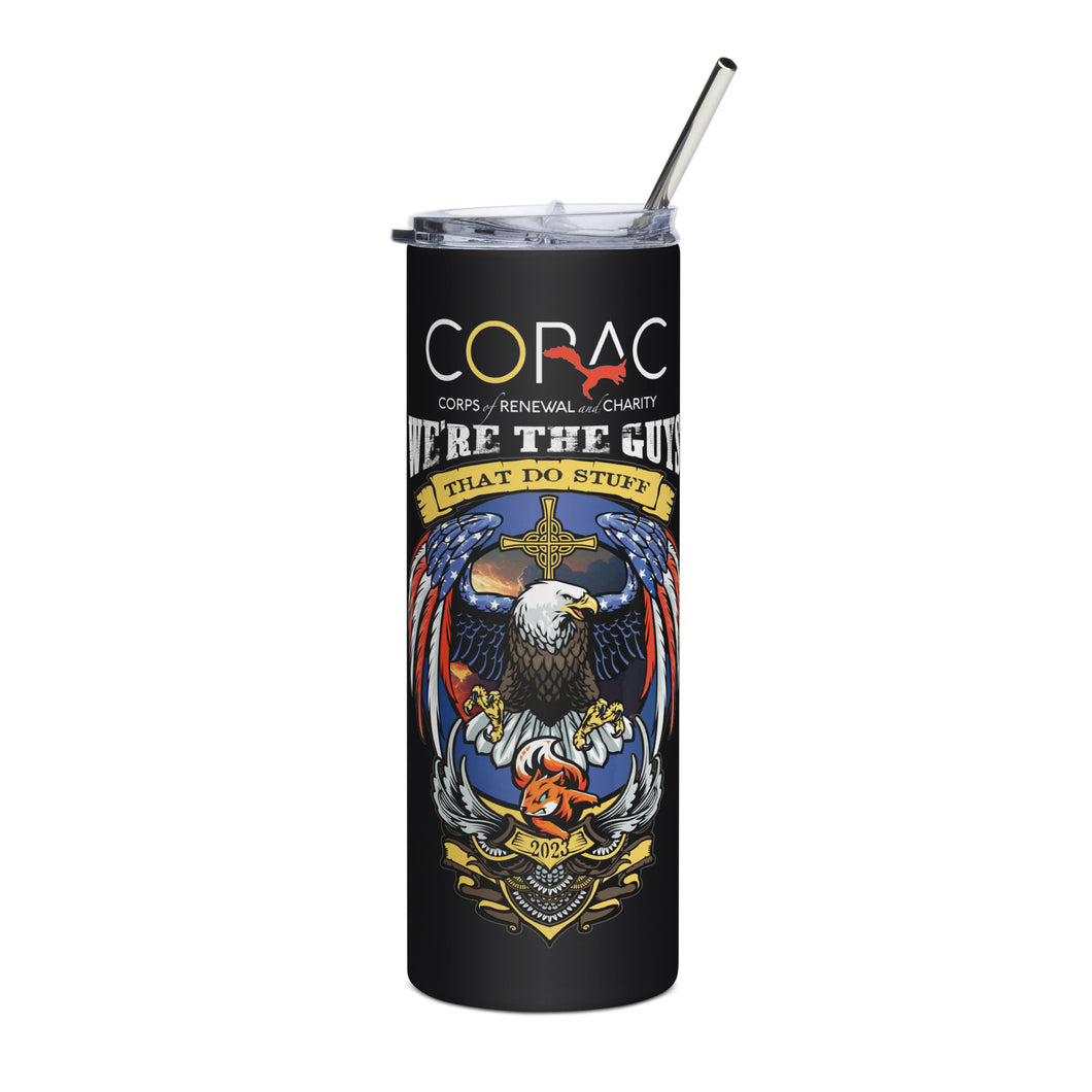 CORAC Stainless Steel Tumbler (Black)